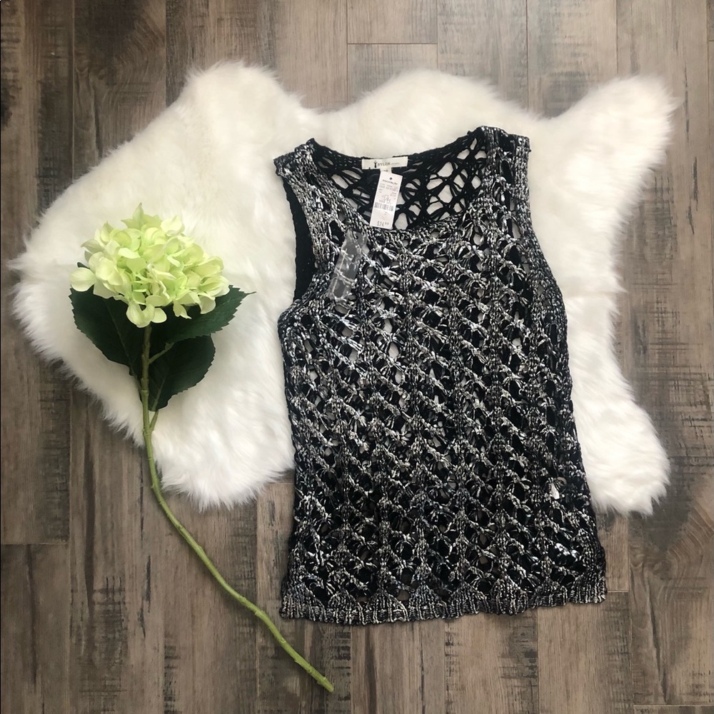 Joyce Leslie  Metallic Tank Top